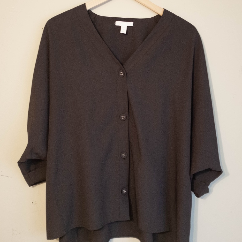 H&M Black Dress Shirt